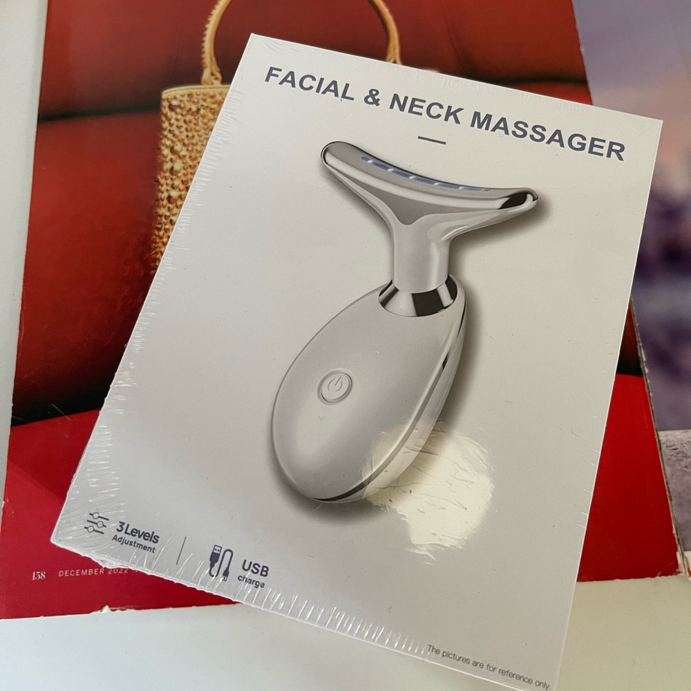 Amazon Facial and Neck Massager with USB Charging